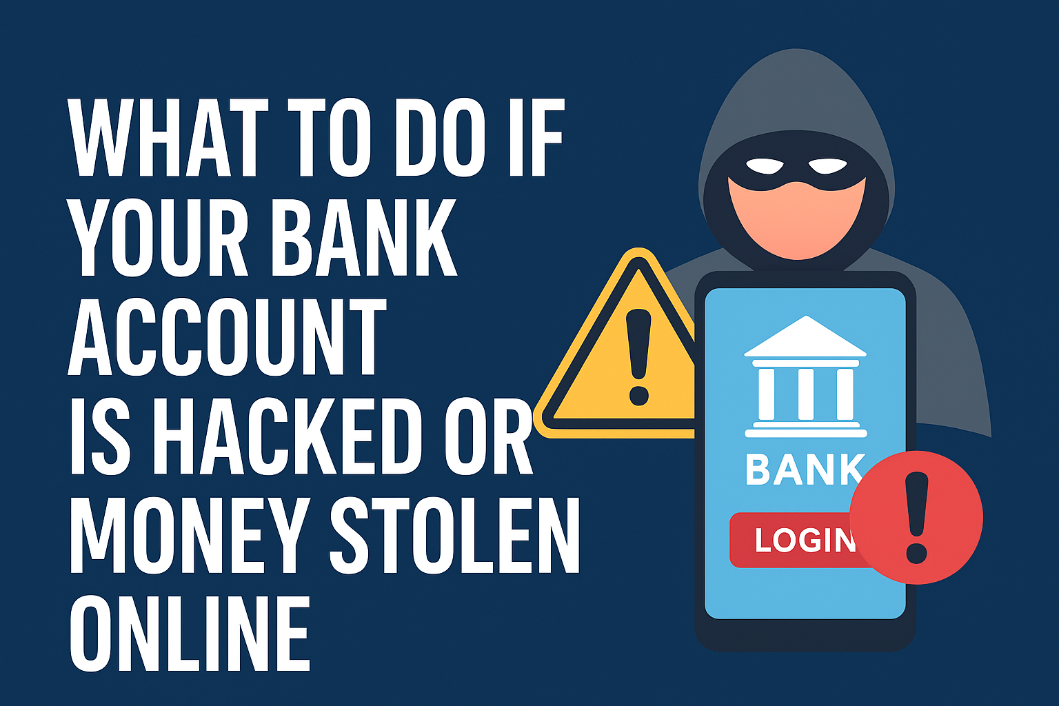 bank account is hacked